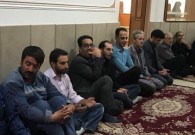برگزاری مراسم زیارت عاشورا در شهرداری گز برخوار